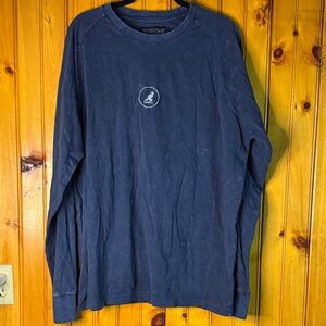 Kangol Dark Blue Long Sleeve Tee